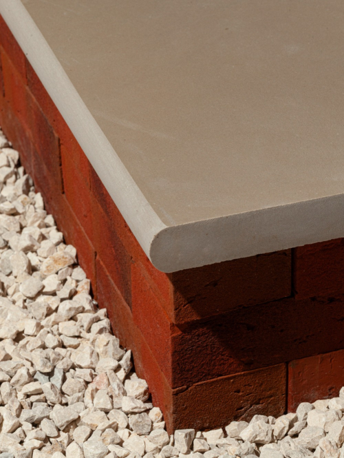 Raj Green Sawn Smooth bullnose - Preview