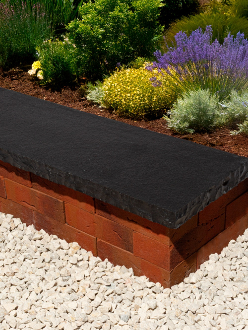 Black Limestone 900x300mm coping stone