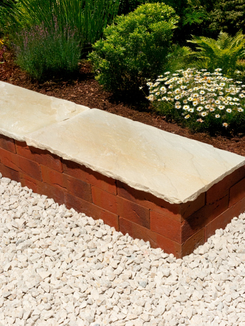 Fossil mint essential wall coping