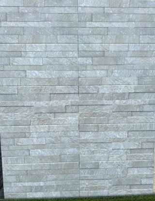 Cloud grey Porcelain Wall Cladding 300x600mm  - Preview