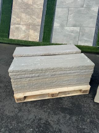 Raj Green 1200x400mm coping stone