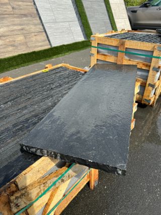 Kota Black Limestone 1200x400mm