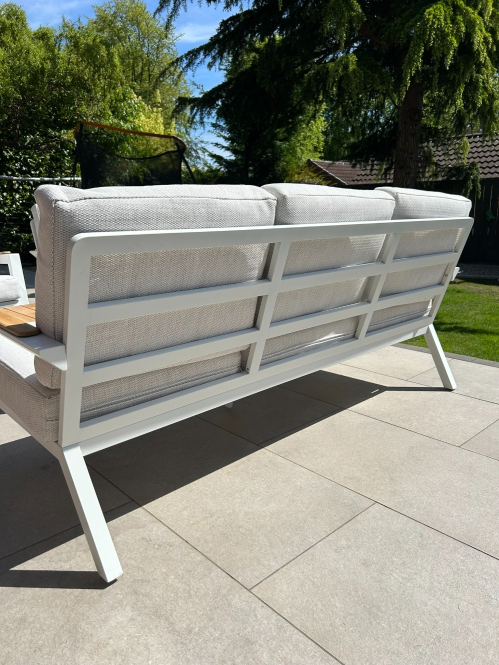 Orchid Aluminum Lounge Set – White  - Preview