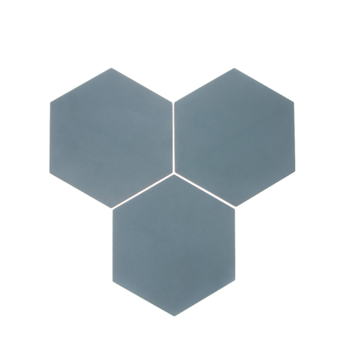 palm springs hex aqua wall tile