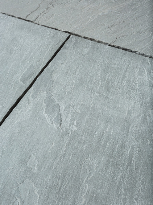 Silver birch grey sandstone hearth - Preview