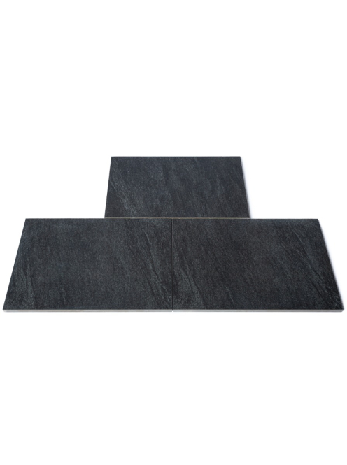 slate black porcelain hearth 600x900mm