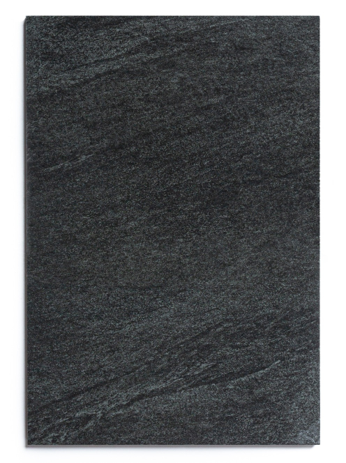 Slate Black Porcelain Hearth