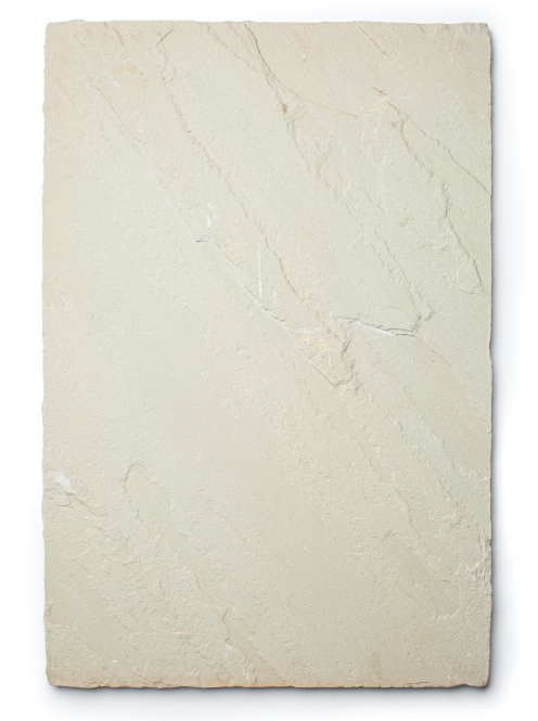 Cream Fossil Sandstone Hearth