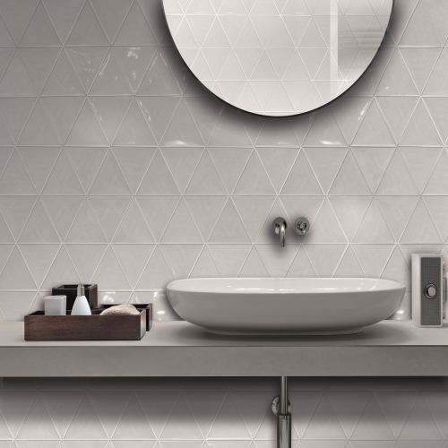 alpha light grey installed in bathroom