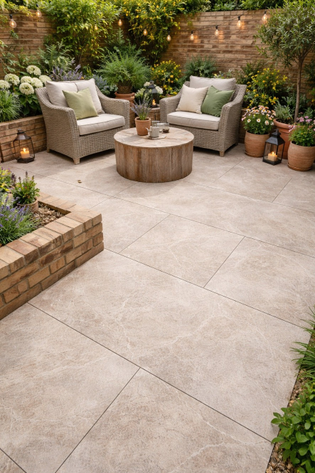 Everstone Brown porcelain paving 1200x600mm