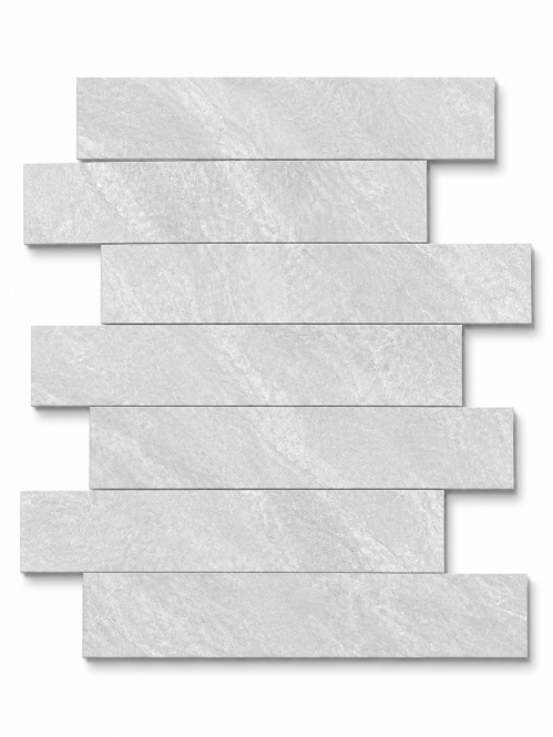 Light grey 900x200mm edging planks front view