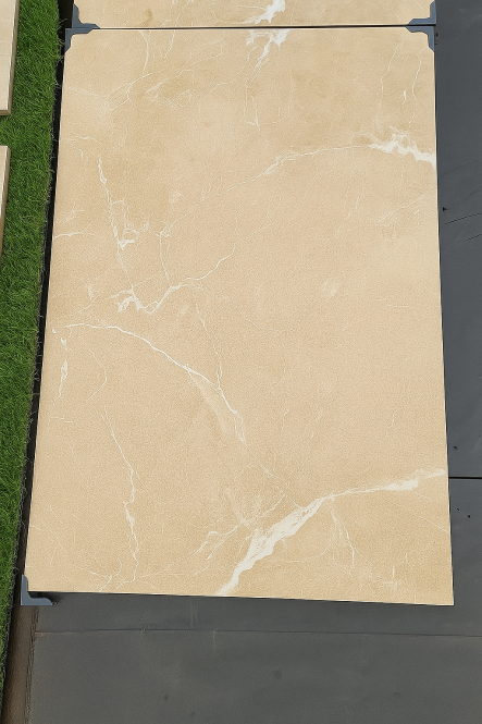 Amalfi Crema Outdoor Porcelain Paving - 20mm - 600x900mm