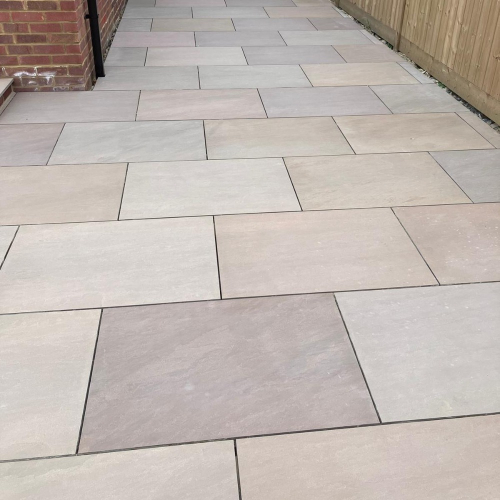 Raj Green Outdoor Porcelain Paving - 20mm - 600x900mm - Preview