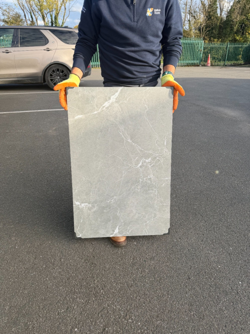 Amalfi Grey Outdoor Porcelain Paving - 20mm - 600x900mm