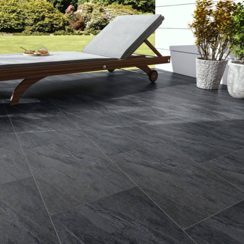 Lava Slate Outdoor Porcelain Paving - 20mm - 600x900mm 22m2 LAST PACK - Pallet