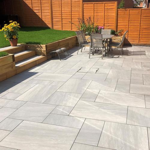 silver kandla grey mixed size patio pack. 