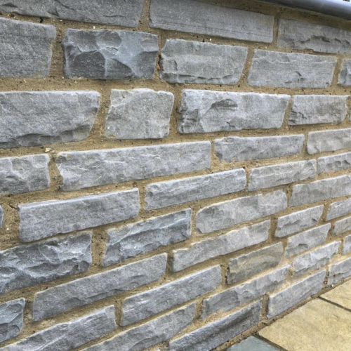 Kandla Grey Sandstone Walling Bricks - 300x100mm - 6m2 - PALLET