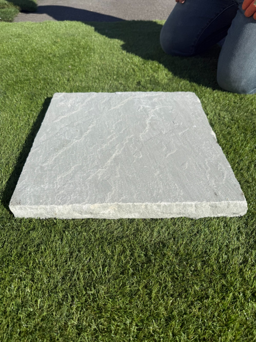 Kandla Grey Sandstone Wall Pier Caps - 400 x 400 x 40mm - Preview