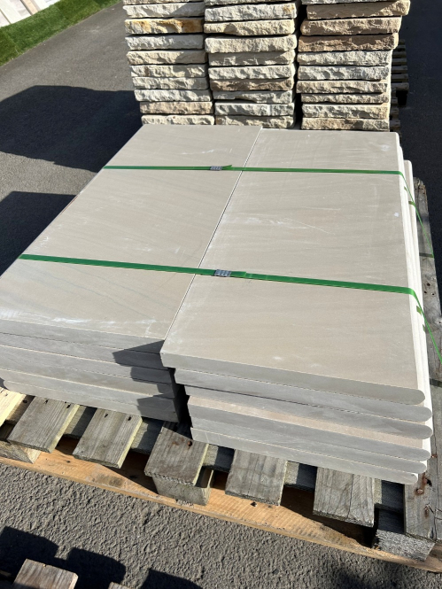 raj green sawn smooth bullnose
