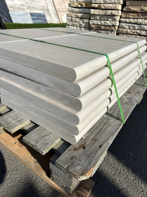 raj green sawn smooth bullnose - Preview