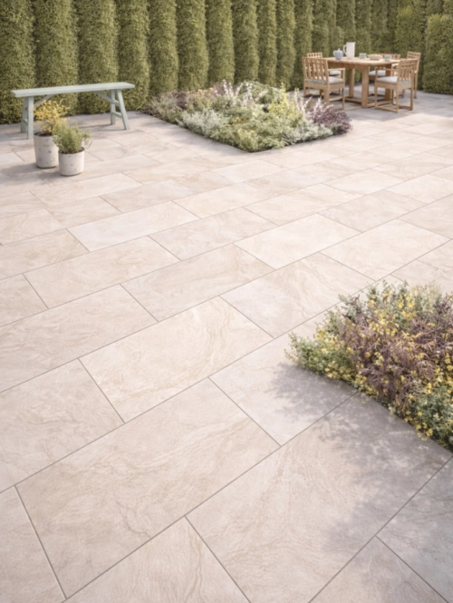 Galaxy white porcelain with trees