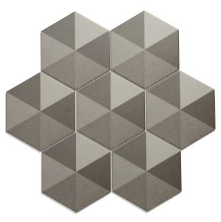 diamond grey hexagon tile