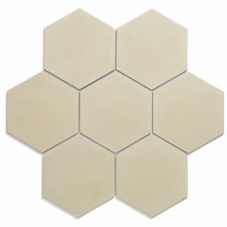 Palm Springs hexagon clay porcelain tile