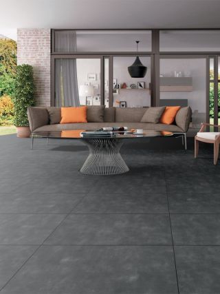 Craft Coal Porcelain paving in 900x900mm