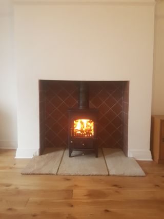 York Blend Sandstone hearth 600x900mm - Preview