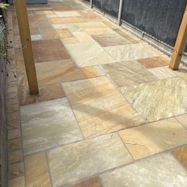 Fossil Mint Riven Indian Sandstone - Preview