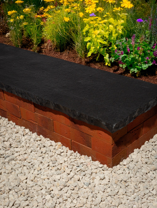 Black Limestone coping 1200x400mm 