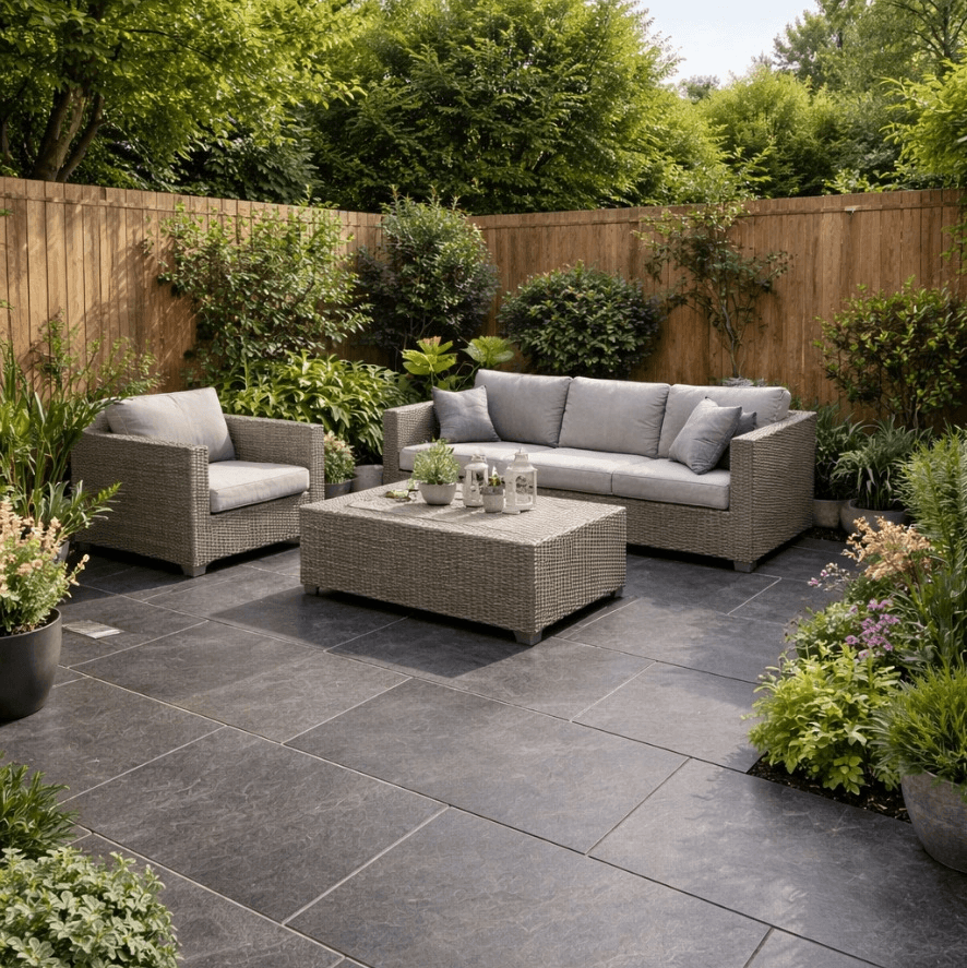 porcelain paving