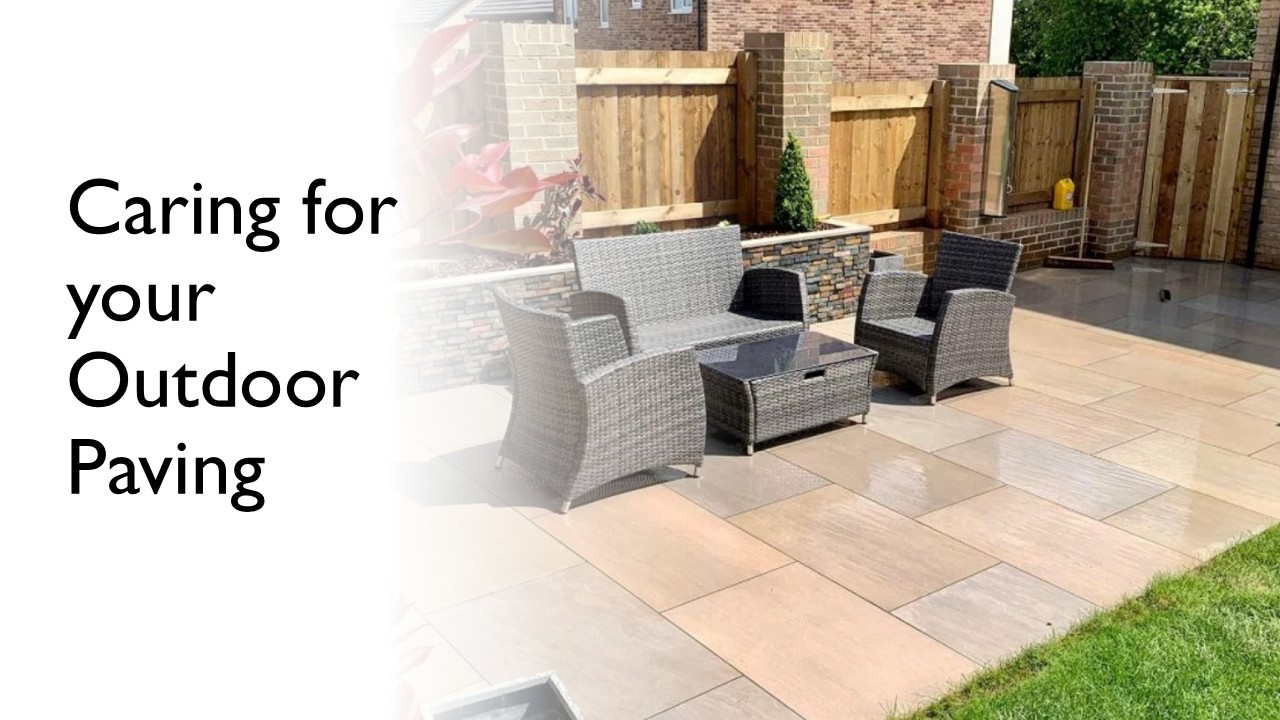 Caring for your Outdoor Paving