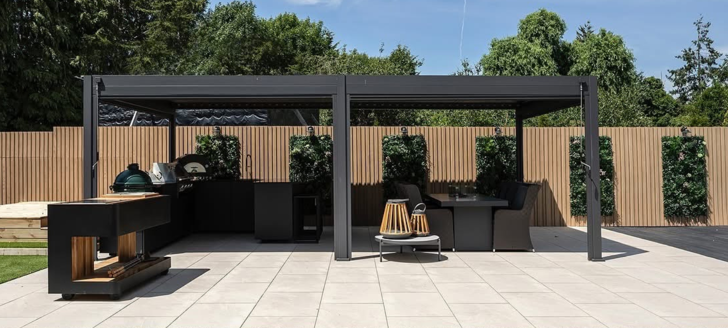 Silver Kandla Grey Porcelain Paving Installed in York