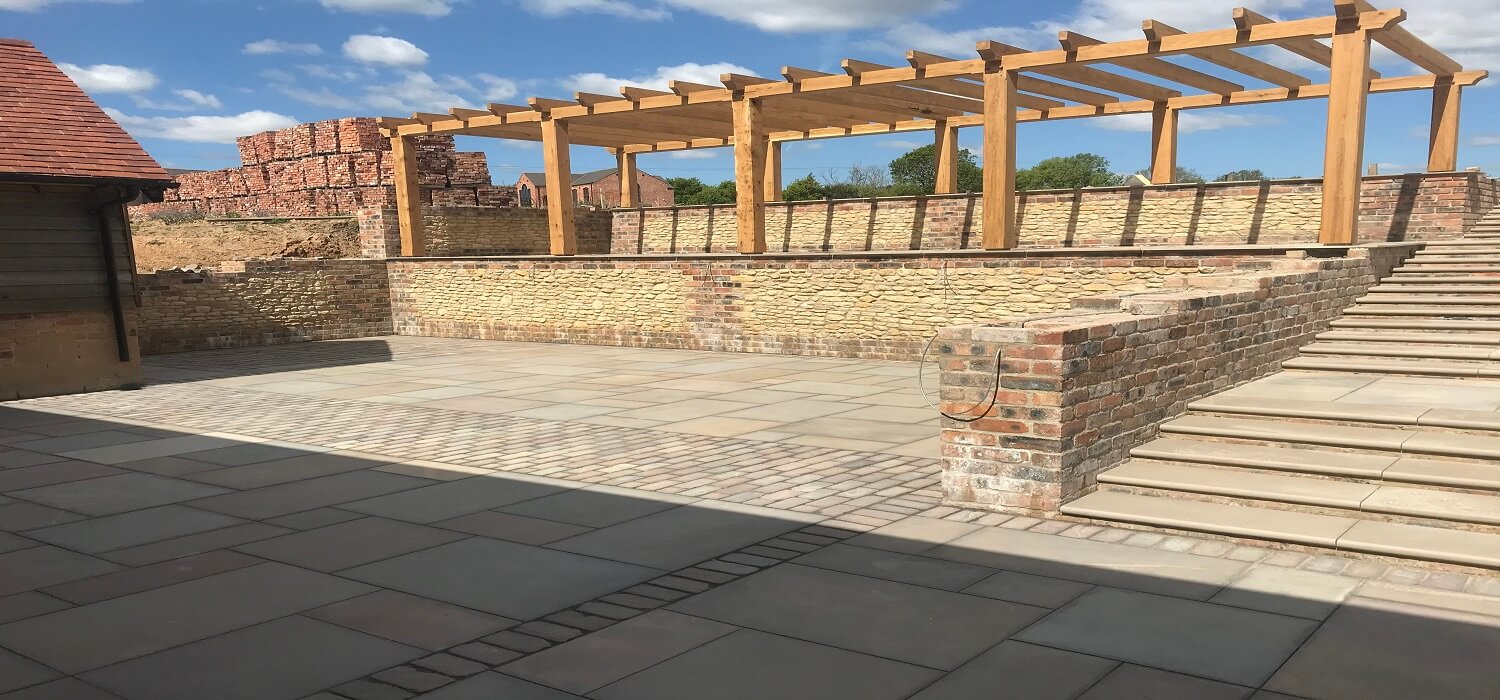 sandstone project pack, patio packs, sandstone paving 